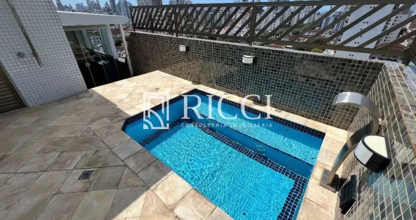 Cobertura com 3 quartos à venda no Marapé, Santos