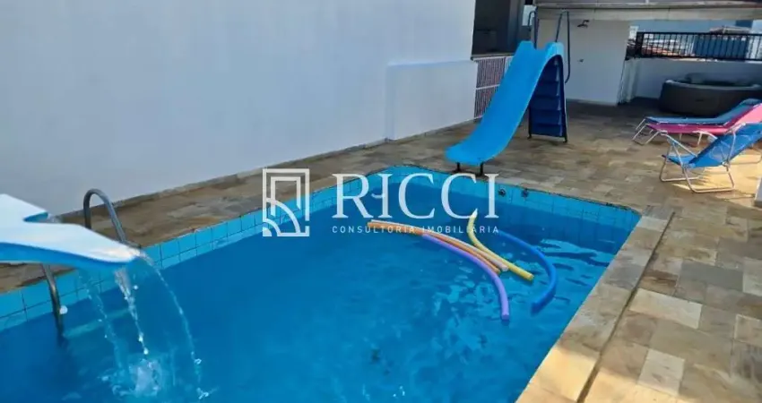 Cobertura triplex à venda em santos-sp: 4 quartos, 1 suíte, 3 salas, 5 banheiros, 4 vagas de garagem, 500m² no campo grande.