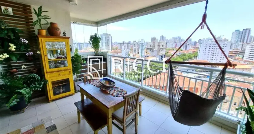 Apartamento com 3 quartos à venda no Marapé, Santos