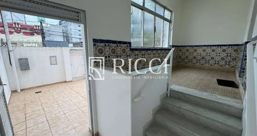 Casa comercial com 2 salas à venda na Vila Mathias, Santos