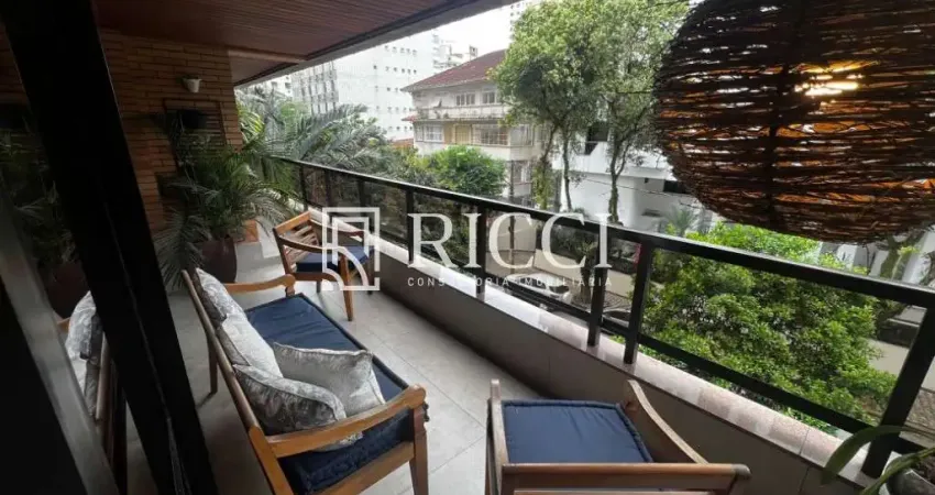 Imperdível apartamento de luxo 4 quartos e 4 suítes no boqueirão - santos-sp - 360m² - 3 vagas - confira!