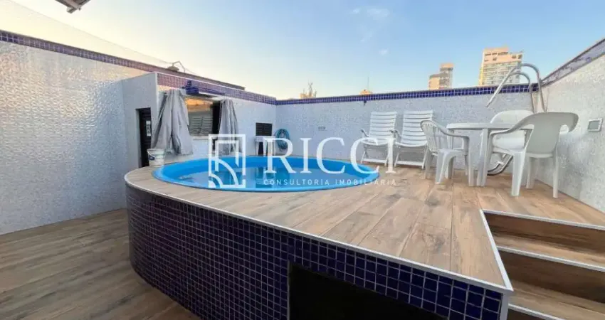 Cobertura com 3 quartos à venda no Boqueirão, Santos