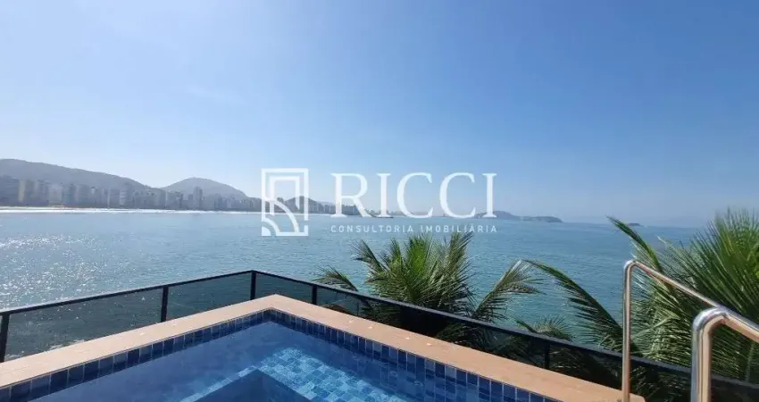 Imperdível apartamento de luxo no jardim astúrias, guarujá-sp: 4 quartos, 4 suítes, 3 salas, 6 banheiros, 4 vagas, 367m².