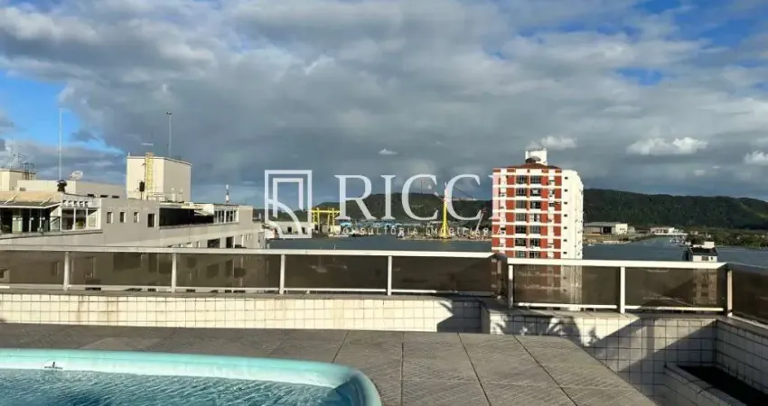 Cobertura com 2 quartos à venda no Ponta da Praia, Santos