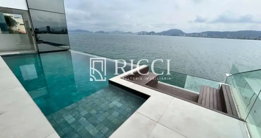 *** mansão cinematográfica 6 suítes em condomínio fechado no guarujá ***