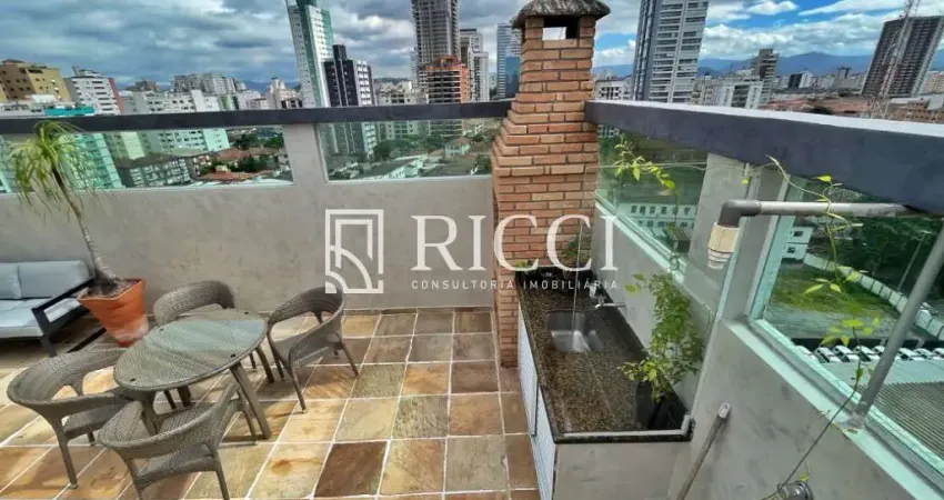 Cobertura com 3 quartos à venda no Ponta da Praia, Santos 