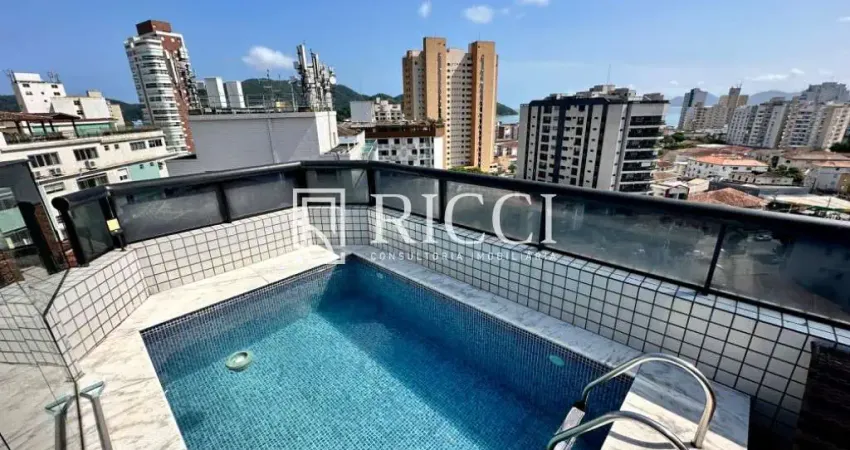 Cobertura com 4 quartos à venda no Ponta da Praia, Santos