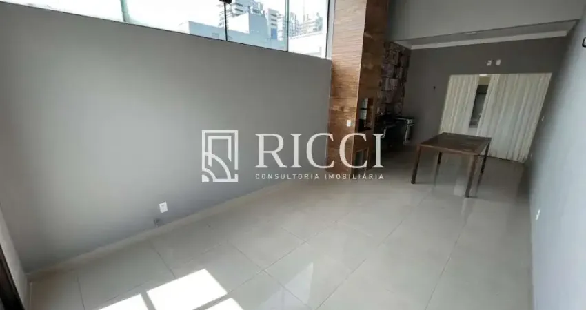 Magnífica cobertura com 158,00m² com detalhes em gesso, com total integração a todos os ambientes.