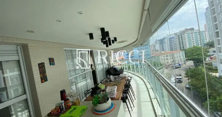 Apartamento à venda em santos-sp, ponta da praia: 4 quartos, 2 suítes, 2 salas, 5 banheiros, 3 vagas de garagem, 189m² de área.