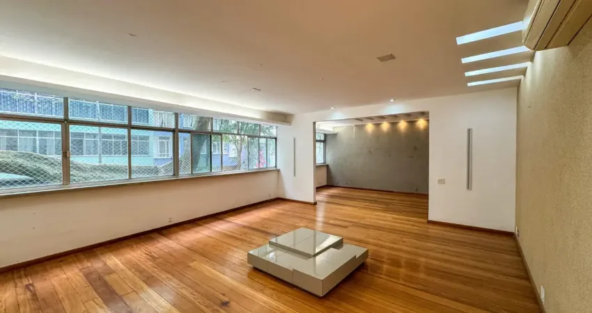 Apartamento amplo 160m² em copacabana | 3 quartos (1 suíte) | 1 vaga