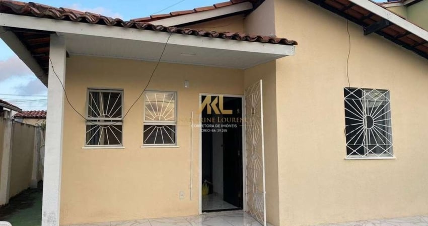 Casa em condomínio fechado com 2 quartos para alugar na Avenida Tiradentes, 1, Abrantes, Camaçari