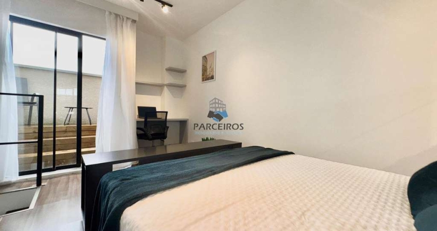 Apartamento com 1 dormitório à venda, portão, CURITIBA - PR