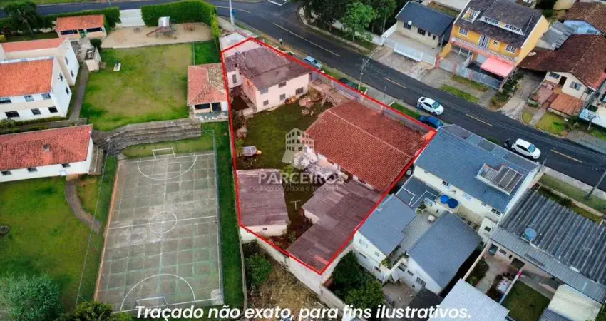 Terreno à venda na Rua Osmar Rosa, Cidade Industrial, Curitiba