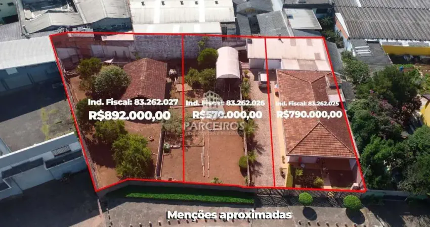 Terreno à venda na Rua Valentin Nichele, Pinheirinho, Curitiba