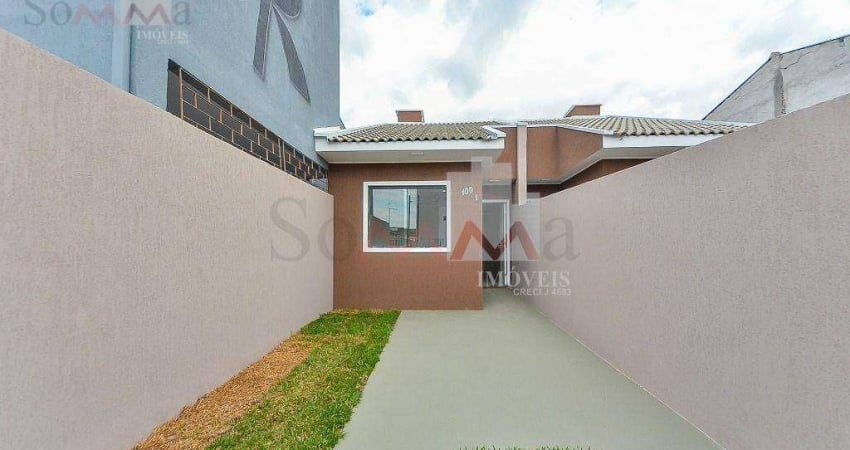 Casa com 2 dormitórios à venda, 42 m² por R$ 279.000,00 - Ganchinho - Curitiba/PR