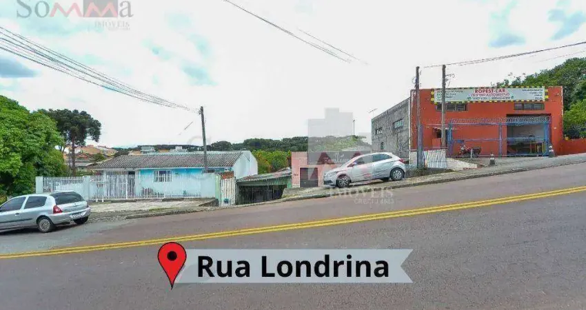 Terreno à venda, 494 m² por R$ 460.000,00 - Sítio Cercado - Curitiba/PR