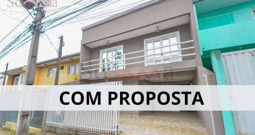 Sobrado com 3 dormitórios à venda, 137 m² por R$ 600.000,00 - Xaxim - Curitiba/PR