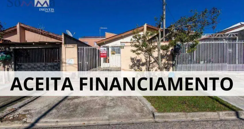 Casa com 2 dormitórios à venda, 42 m² por r$ 210.000,00 - ganchinho - curitiba/pr