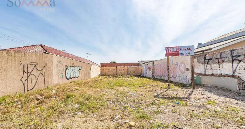 Terreno à venda, 308 m² por r$ 580.000,00 - xaxim - curitiba/pr