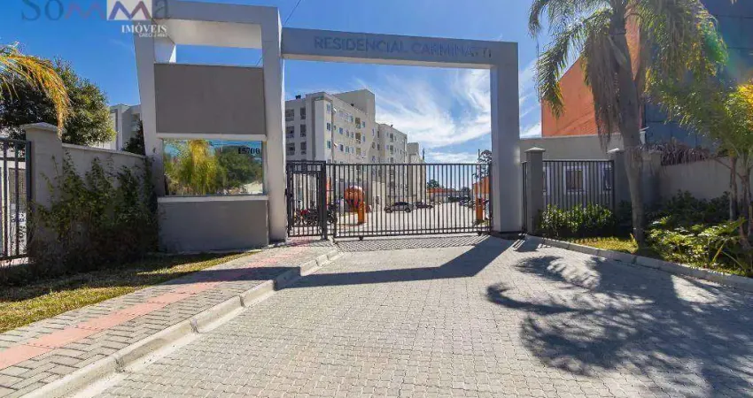 Apartamento com 2 dormitórios para alugar, 43 m² por r$ 1.600,00/mês + taxas - novo mundo - curitiba/pr