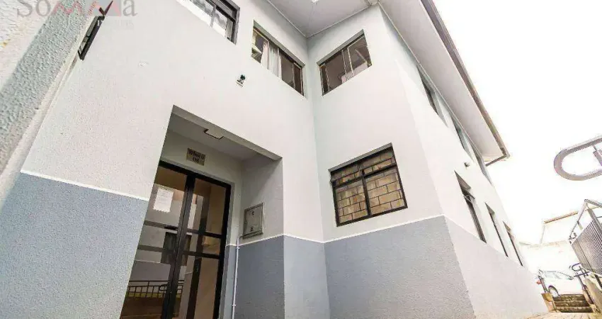 Apartamento com 3 dormitórios para alugar, 55 m² por r$ 1.500,00/mês + taxas - capão raso - curitiba/pr