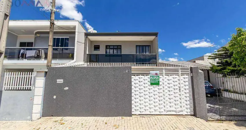 Sobrado com 3 dormitórios para alugar, 132 m² por r$ 3.000/mês +taxas- sítio cercado - curitiba/pr