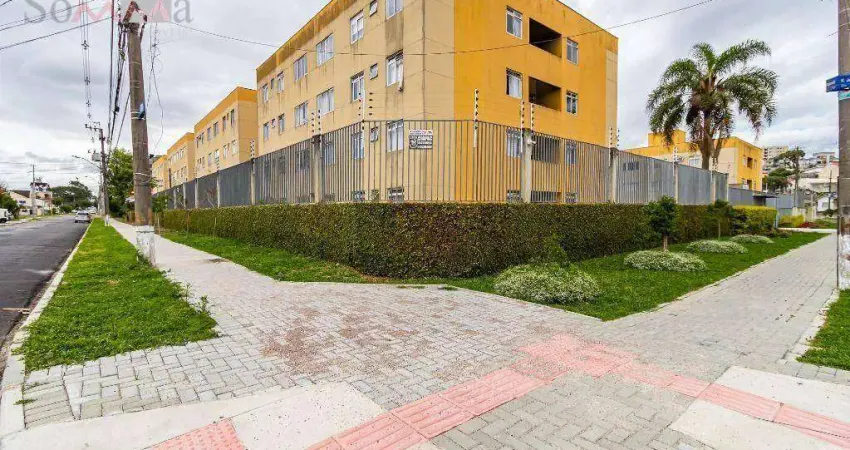 Apartamento com 3 dormitórios para alugar, 67 m² por r$ 1.500,00/mês + taxas - fanny - curitiba/pr