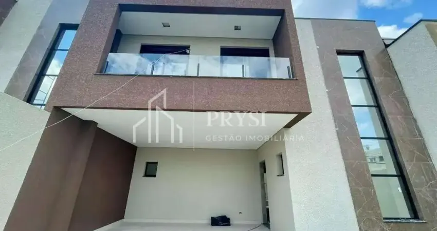 Sobrado com 3 dormitórios todos suítes à venda, 140,72 m² por r$ 980.000 - boneca do iguaçu - são josé dos pinhais/pr