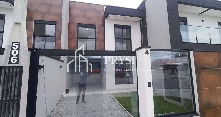 Sobrado com 3 dormitórios à venda, 135 m² por r$ 949.000 - cruzeiro - são josé dos pinhais/pr