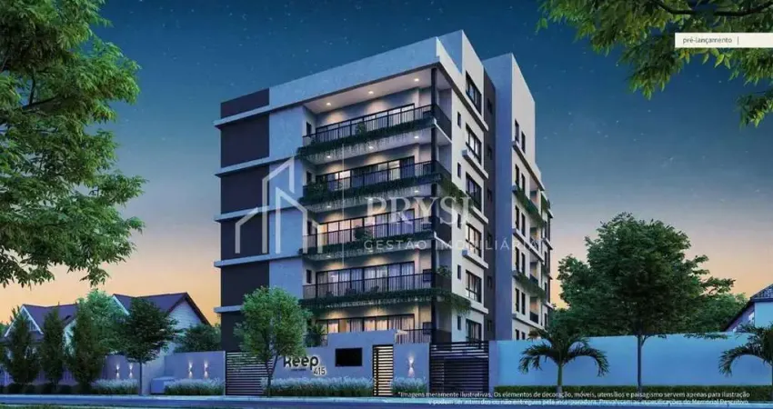 Apartamento com 1 dormitório à venda, 38 m² por r$ 549.900,00 - água verde - curitiba/pr