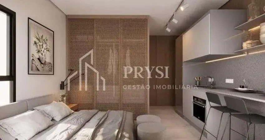 Apartamento com 1 dormitório à venda, 19 m² por r$ 239.412,66 - jardim das américas - curitiba/pr