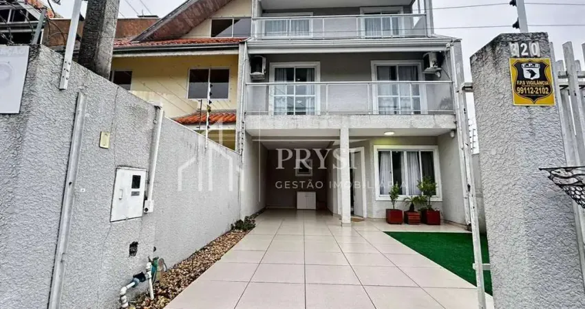 Triplex no aristocrata são josé dos pinhais-centro para locação– 4 quartos com 2 suítes, banheira,escritorio,3 varandas,mobiliado