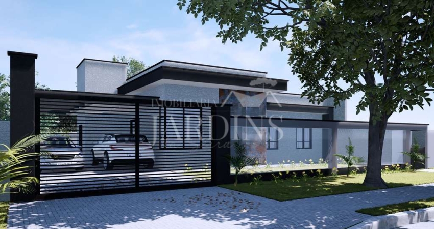 Casa térrea no  Jardim Paulista, Campina Grande do Sul/PR