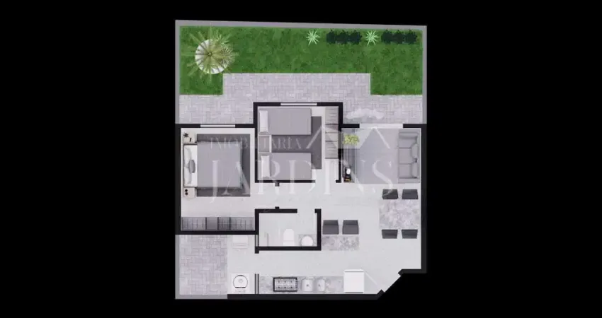 Apartamento com 2 quartos à venda na RUA INACIA VALIM ROSSI, 293, Jardim Santa Cecília, Campina Grande do Sul