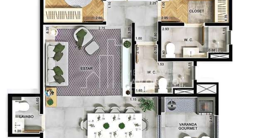 Apartamento à venda no Altos da Avenida, último andar, Sol da manhã, Jundiaí-SP