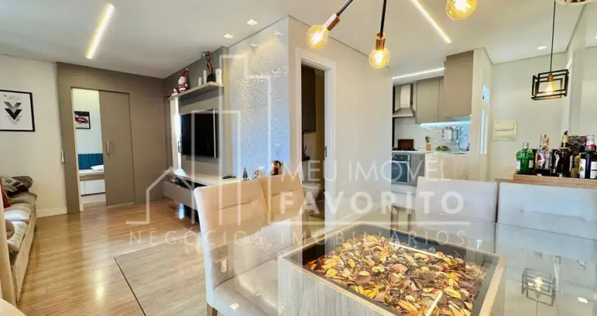 Apartamento reformado com 2 dorms no Go Maraville, andar alto, 61m , 1 vaga e ar-condicionado