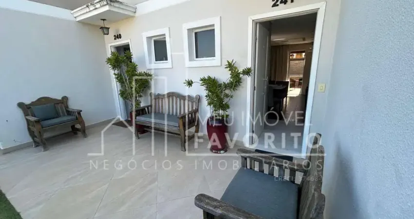 Exclusiva casa com piscina climatizada no condomínio vintage 87m 3 dorms