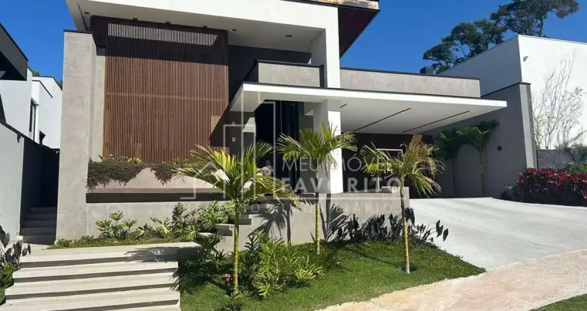 Casa à venda com 3 suítes térrea 350m  - condomínio reserva marajoara