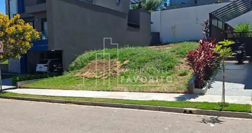 Terreno à venda no condomínio reserva ermida, jundiaí - sp já com estudo topográfico e projeto