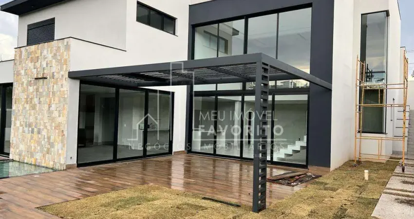 Casa à venda em jundiaí, 4 suítes, 475m  - condomínio terras alvorada