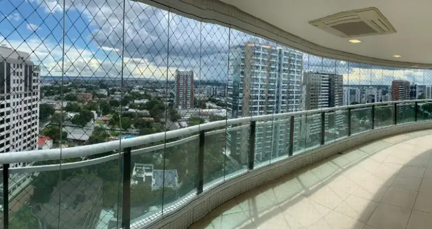 BARÃO DA VILLA,  ANDAR ALTO, 265M2, 4 SUÍTES, COM ARMÁRIOS E AR. 3 VAGAS