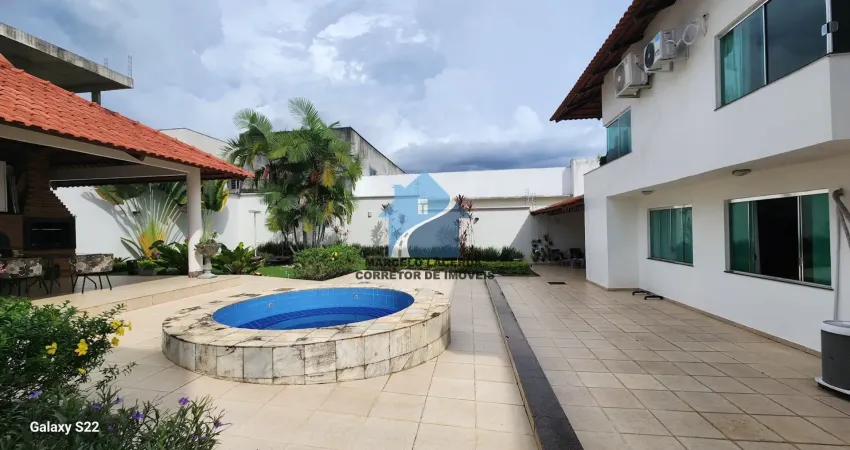 Cond. ponta negra i – alugo casa com 215m², 3 suítes + escritório, sala para 2 ambientes e 4 vagas.