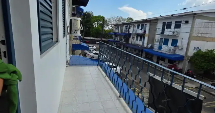 São judas tadeu pra venda no 2 andar, medindo 57m2, com sala ampla, varanda, 02 quartos,