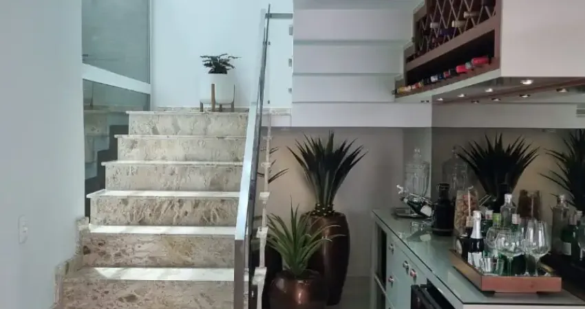 Condomínio residencial passaredo duplex, 3 suítes, semi- mobiliada