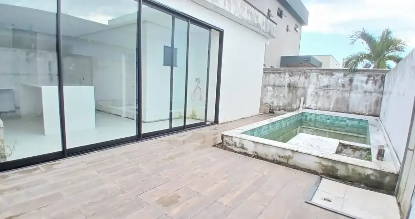 Morada dos pássaros, 180m2, com 3 suítes sendo 1 master com closet, casa com piscina