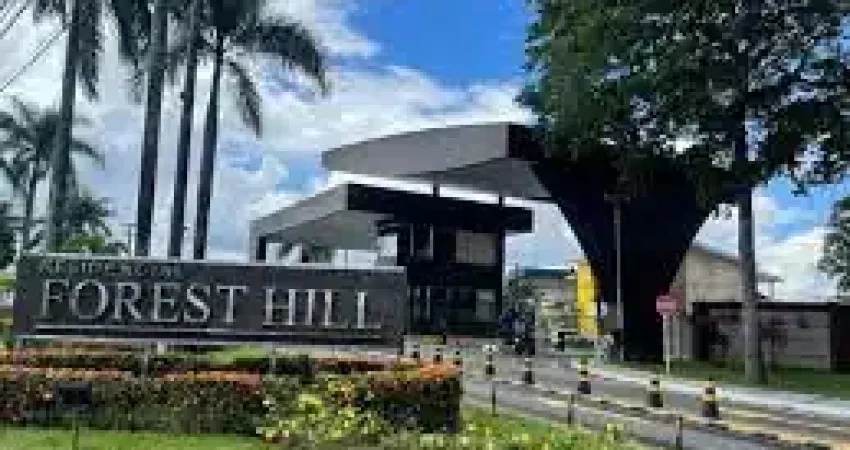 Lote forrest hill com 290 m2 ,10x 29 todo plano pronto pra construir