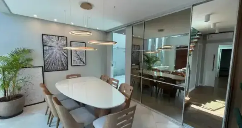 Condominio renascence casa duplex de alto padrão com 300m² 3 suítes amplas e climatizadas, sala espaçosa para 2