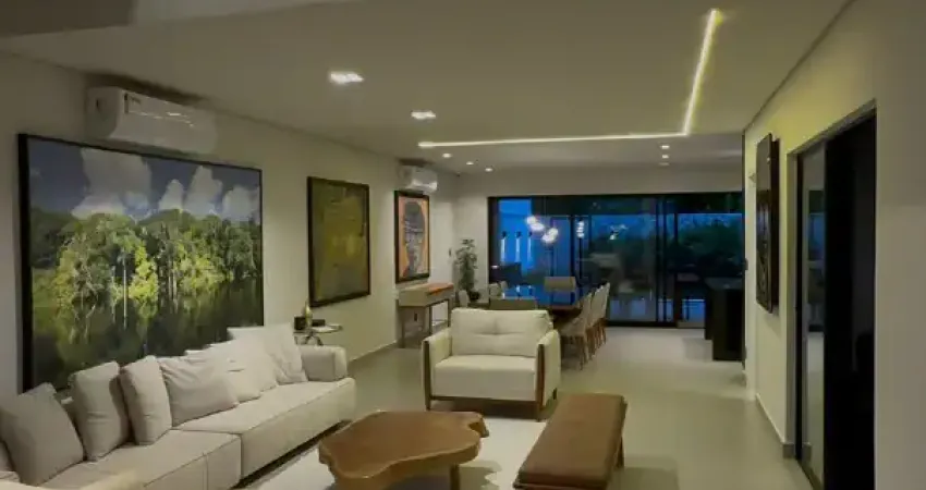 Casa luxuosa na ponta negra, 3 suítes, totalmente mobiliada piscina, churrasqueira