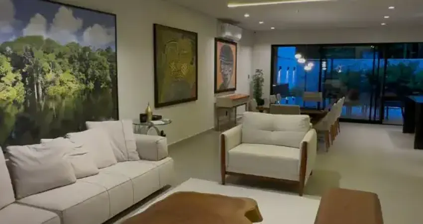 Ponta negra, totalmente mobiliada : 3 suítes, sendo 1 master, piscina e churrasqueira