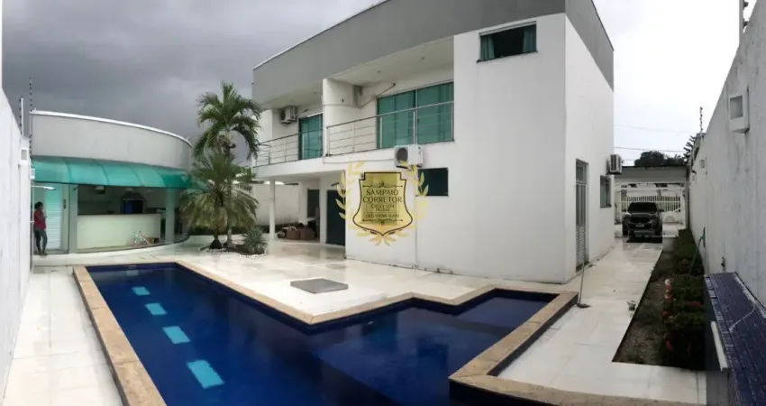 Ponta negra 2, belissima casa 2 pisos, 4 suítes, armários, split, piscina, r$ 15 mil